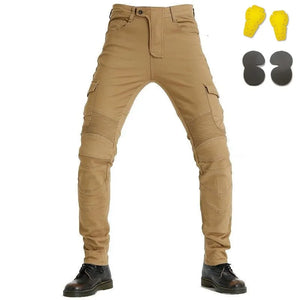 New Motorcycle Riding Jeans With Knee Hip Pads Motocross Racing Pants Motorbike Cycling Trousers Protective Pants