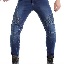 Load image into Gallery viewer, New Motorcycle Riding Jeans With Knee Hip Pads Motocross Racing Pants Motorbike Cycling Trousers Protective Pants
