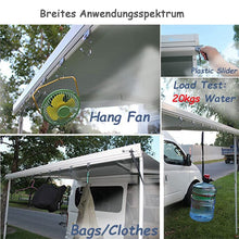 Load image into Gallery viewer, 8PCS S-shaped Camping Awning Hooks ClipsRV Tent Hangers Light Hangers for Caravan Camper Hanging Accessories

