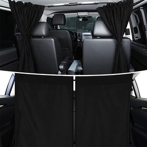 2pcs/set Sun Shade Privacy Curtain Taxi Car Isolation Curtain Partition Protection Curtain Commercial Vehicle car accessories