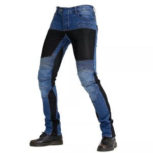 New Motorcycle Riding Jeans With Knee Hip Pads Motocross Racing Pants Motorbike Cycling Trousers Protective Pants