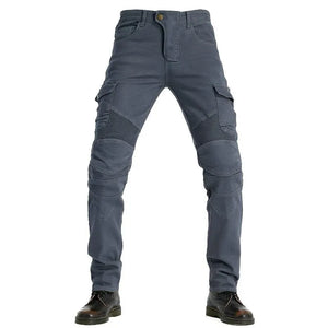 New Motorcycle Riding Jeans With Knee Hip Pads Motocross Racing Pants Motorbike Cycling Trousers Protective Pants