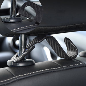 1/2/4Pcs Universal Auto Seat Headrest Hook Storage Hanger Car Vehicle Back Seat Organizer Holder Clip Car Interior Accessories