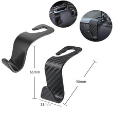 Load image into Gallery viewer, 1/2/4Pcs Universal Auto Seat Headrest Hook Storage Hanger Car Vehicle Back Seat Organizer Holder Clip Car Interior Accessories
