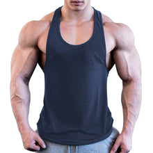 Load image into Gallery viewer, Mens Sportswear Tank Top Gym Singlet Training Bodybuilding Streetwear Male Sleeveless Fitness Vest
