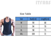 Load image into Gallery viewer, Mens Sportswear Tank Top Gym Singlet Training Bodybuilding Streetwear Male Sleeveless Fitness Vest
